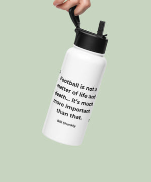 Football Quote Water Bottles